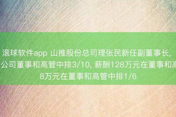 滚球软件app 山推股份总司理张民新任副董事长， 年齿54岁在公司董事和高管中排3/10， 薪酬128万元在董事和高管中排1/6
