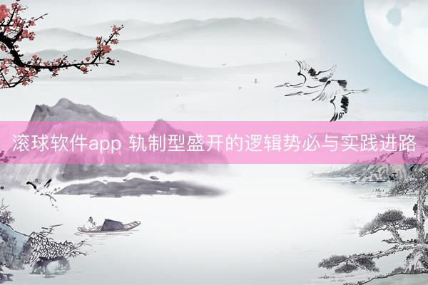 滚球软件app 轨制型盛开的逻辑势必与实践进路